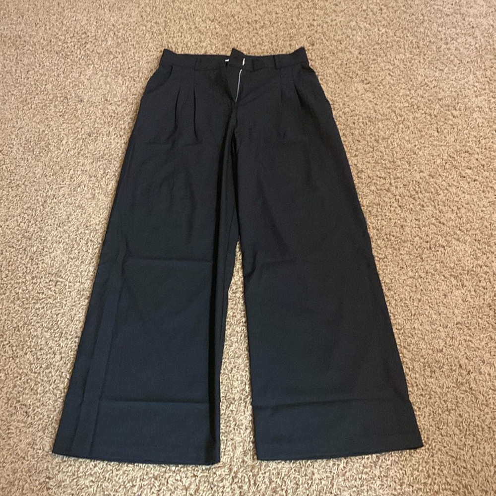 High Rise Wide Leg Pants